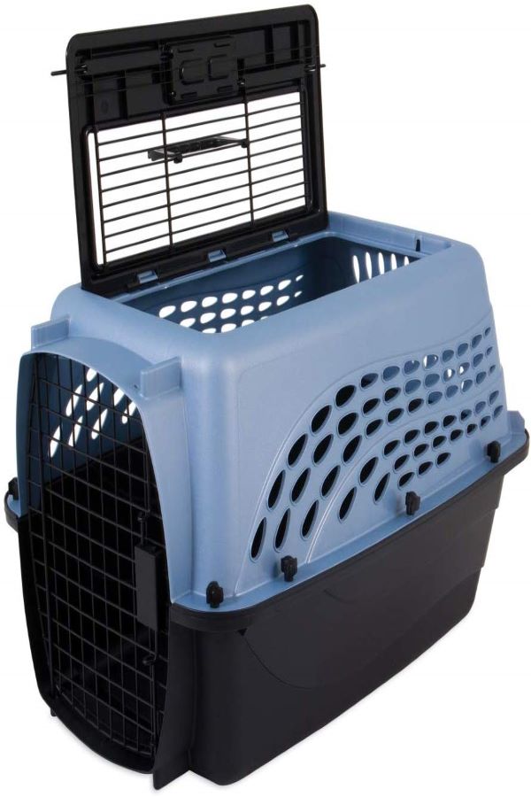 Petmate-Two-Door-Top-Load-Pet-KennelBest-cat-carrier-for-long-distance-travel