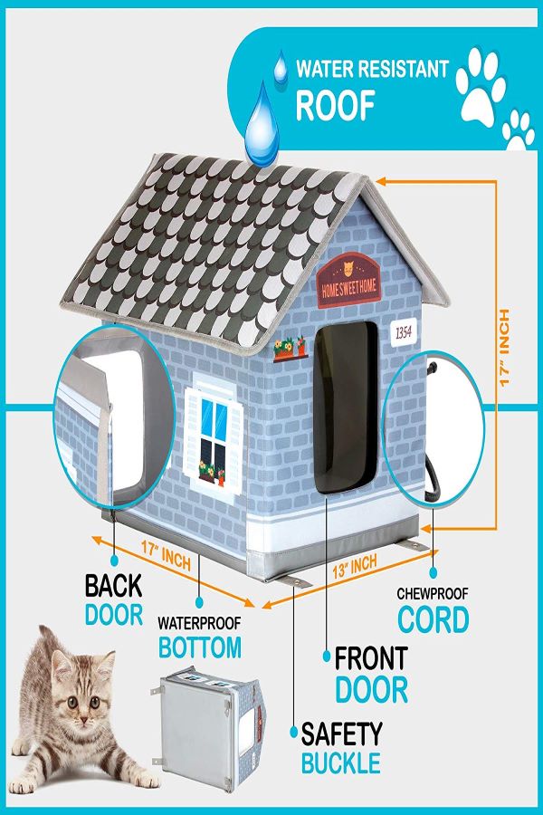 Best-PETYELLA's-heated-cat-house